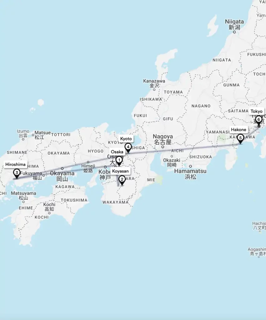 9 Days - Japan Express - Osaka to Tokyo