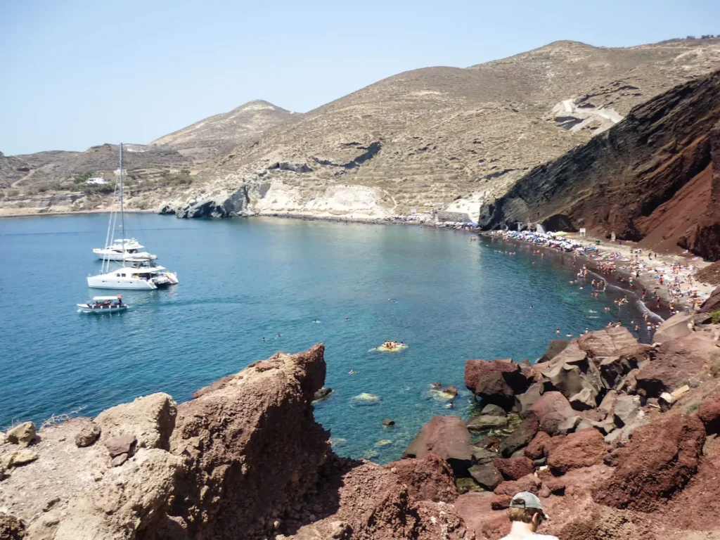 Santorini Red Beach - Greece